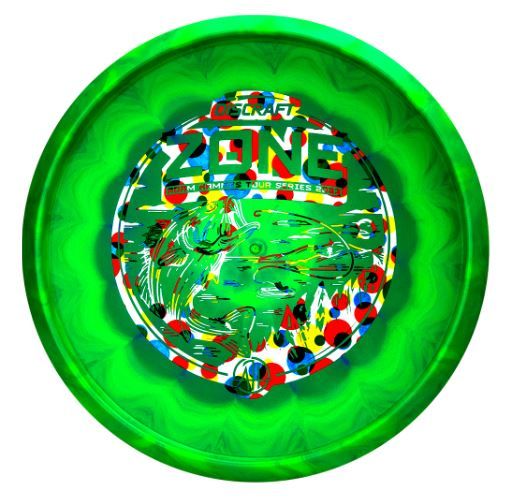 Discraft Swirly ESP Zone Adam Hammes Tour Series