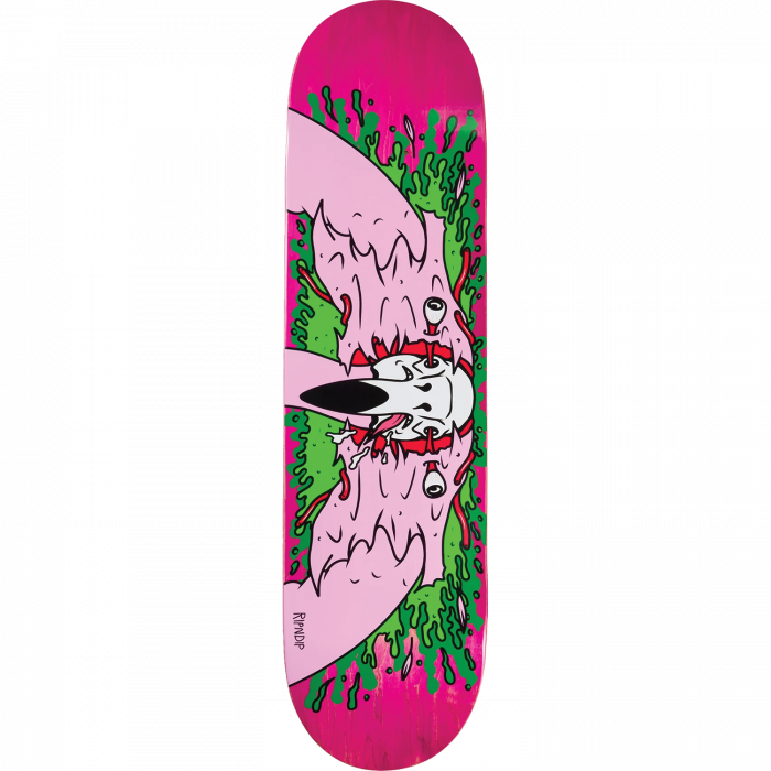 RIP N DIP SKULL FACE FLAMINGO DECK-8.0 PINK