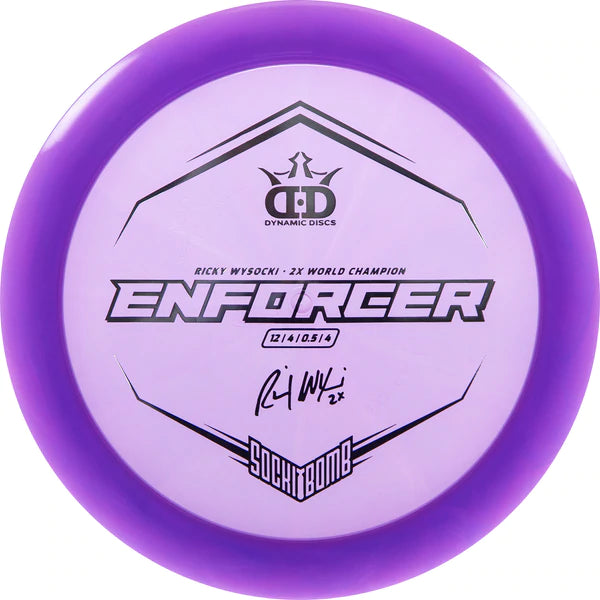 Dynamic Discs Lucid Enforcer Ricky Wysocki Sockibomb