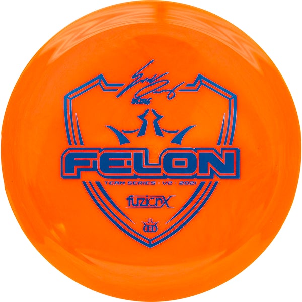 Dynamic Discs Fuzion-X Felon Eric Oakley 2021 Team Series V2