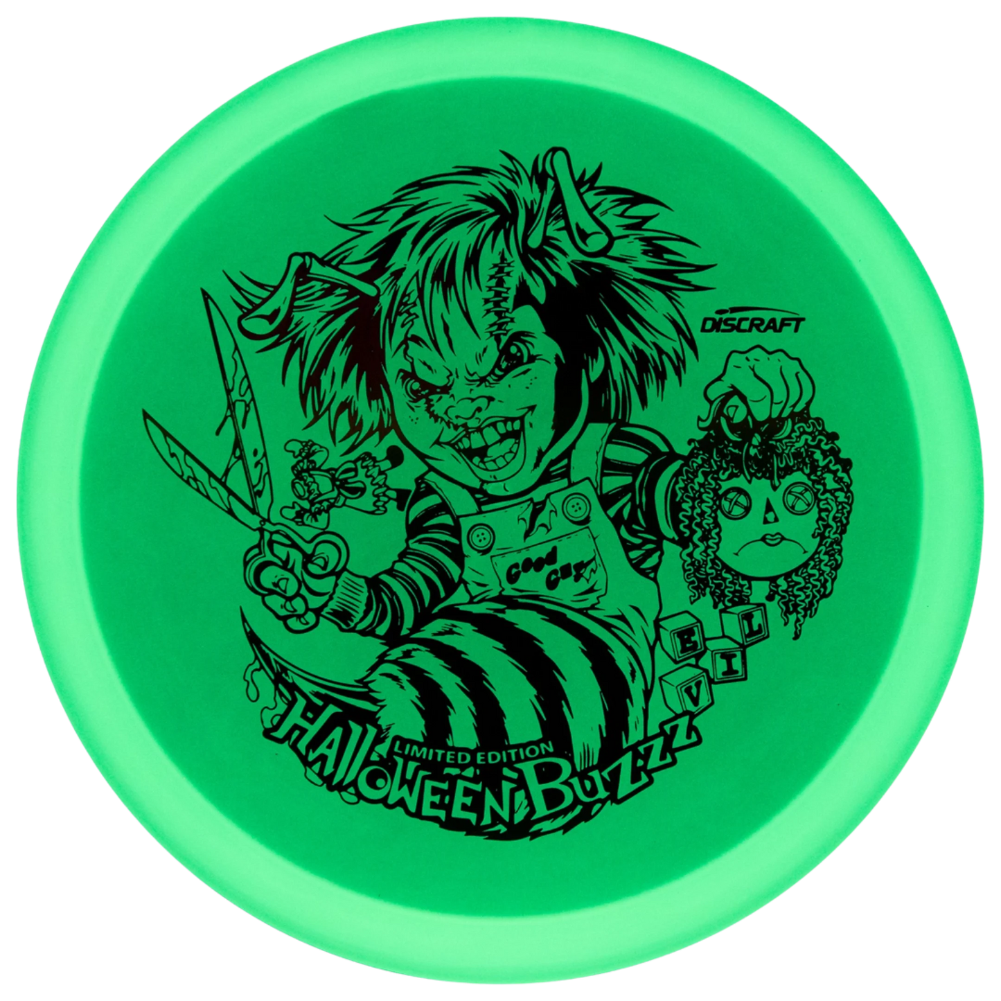 Discraft 2022 Halloween Glo Buzz