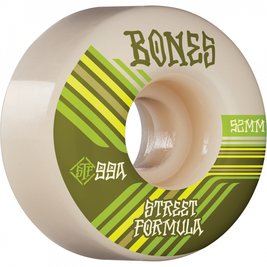 BONES STF V4 RETROS 52mm 99A White