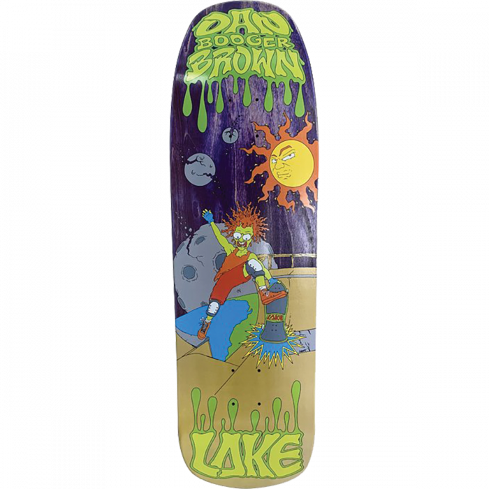 LAKE DAN BOOGER BROWN DECK-9.3X32.75