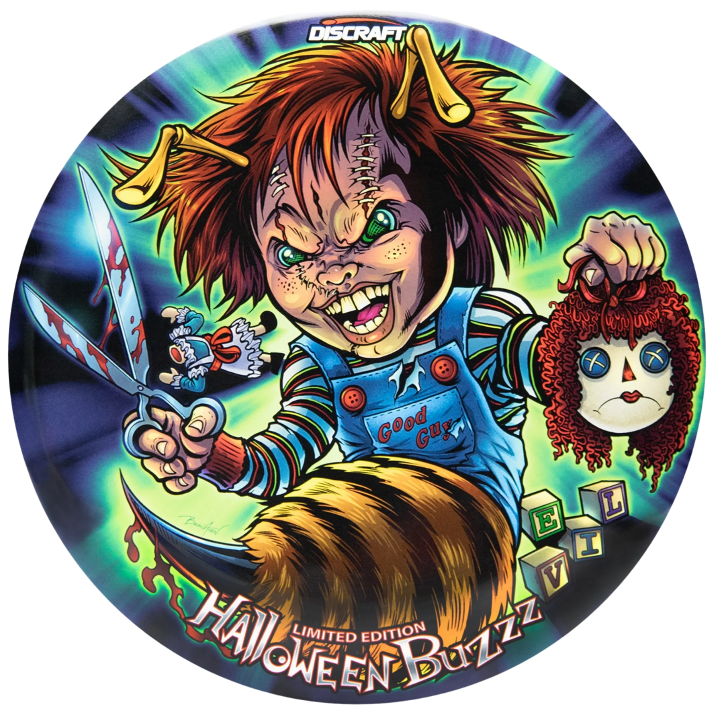 Discraft 2022 Halloween SuperColor Buzzz